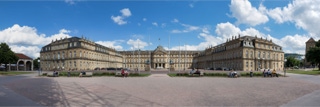 panorama des stuttgarter schloss