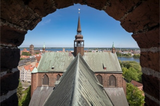 Kirchenschiff der Marienkirche in Stralsund