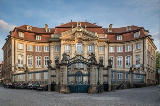 Architekturaufnahme des Erbdrostenhof in Münster