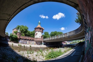 dreisam in freiburg im breisgau