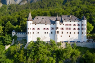 Architekturaufnahme des Schloss Tratzberg in Tirol