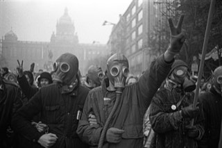 prag wenzelsplatz dezember 1989